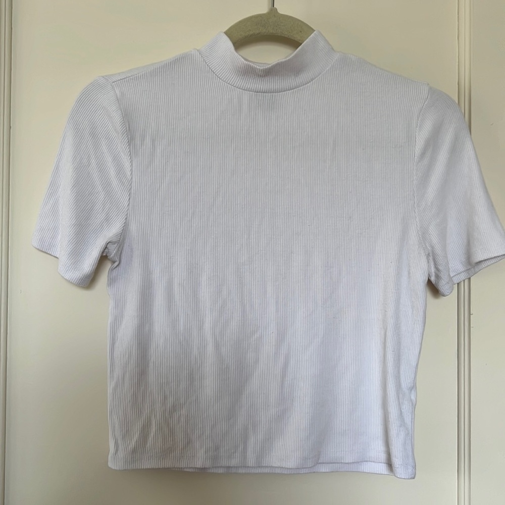Plain White Basic Tee